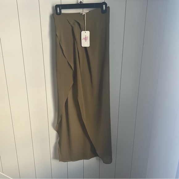 NWT L’Atiste by Amy asymmetrical maxi wrap skort - Picture 3 of 9